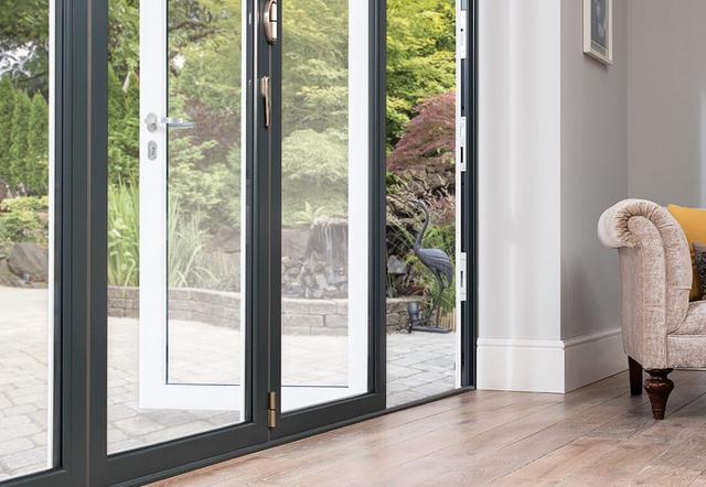 Dual Colour Aluminum Windows and Doors Dubai