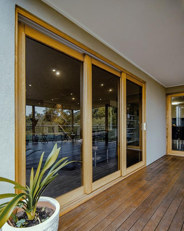 Modern Stackable Doors for Living Areas